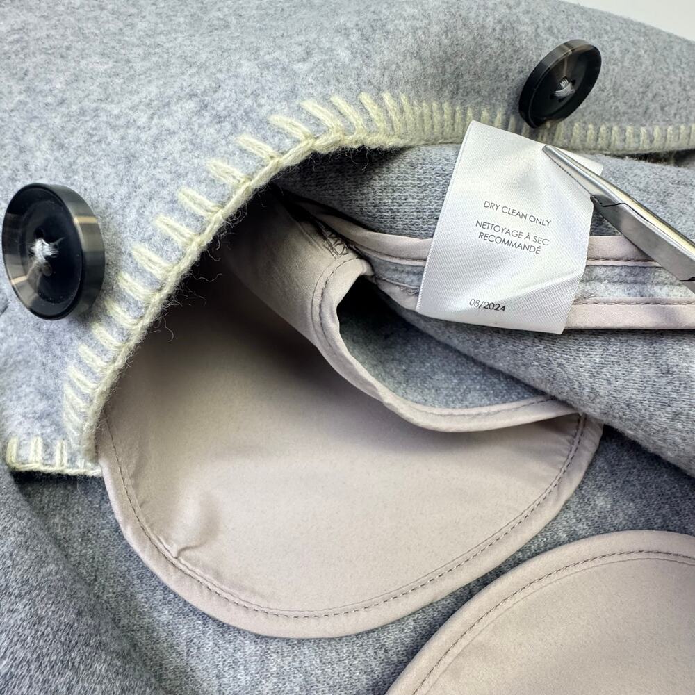 Z Supply Olivia Jacket Sz Small Whipstitch Accent Lagenlook Quiet Money Coastal - Picture 9 of 10
